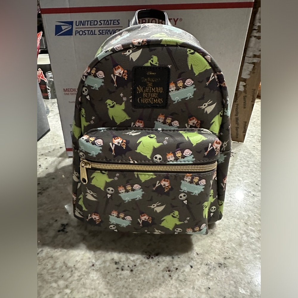 Loungefly | The Nightmare Before Christmas Characters | Mini Backpack